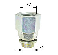 Gerader Einschraubstutzen Typ EVGE