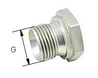 BSP60°-Verschlussschraube