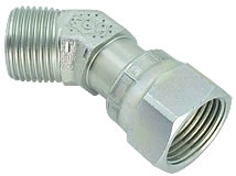 einstellbare ORFS 45° Winkel-Verschraubung einstellbare ORFS 45° Winkel-Verschraubung