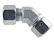 Einstellbare 45°-W-Verschraubung 45EVW Einstellbare 45°-W-Verschraubung 45EVW