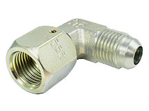 Isometrische Ansicht Einstellbare W-Verschraubung Typ EVW 90°