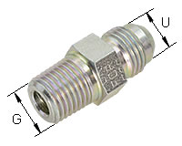 Gerade Einschraubverschraubung Typ GE