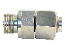 Draufsicht Gerader Einschraubstutzen Typ EVGE