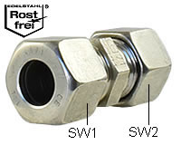 Gerade Verschraubung Typ G