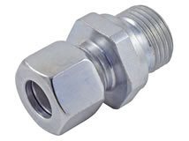 Isometrische Ansicht Gerade Einschraubverschraubung Typ GE