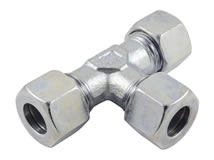 Isometrische Ansicht T-Verschraubung Typ T