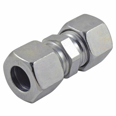 Gerade Verschraubung, Typ G, Doppelnippel, 12L, M18x1,5