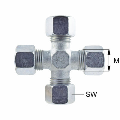 K-Verschraubung Typ K,12L, M18x1,5, PE-K12-PL