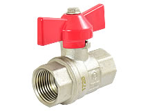 Niederdruckkugelhahn mit Flügelgriff