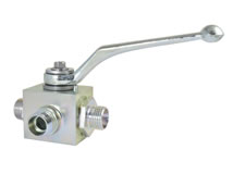 L-Bohrung & Außengewinde