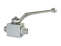 Blockkugelhahn mit Außengewinde