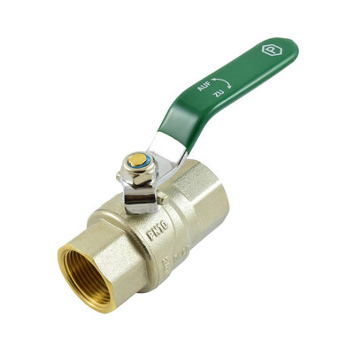 Messing-Kugelhahn für Trinkwasser mit DVGW-Zulassung NW15 G1/2