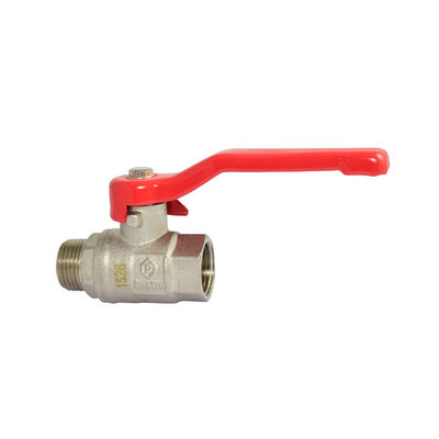 Niederdruckkugelhahn Innengewinde / Außengewinde AG1/2"