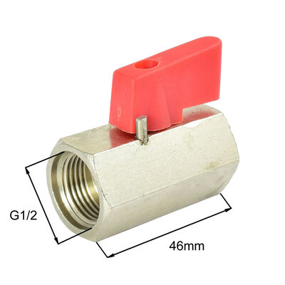 Mini-Kugelhahn mit Innengewinde G1/2