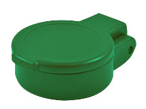 Staubdeckel grün