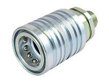 Muffe mit zölligem Außengewinde Muffe mit zölligem Außengewinde