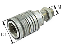 Steckkupplung Typ: HK-A / Muffe