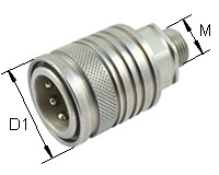 Steckkupplung Typ: HK-A / Muffe 