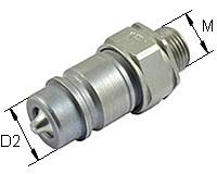 Steckkupplung Typ: HK-A / Stecker