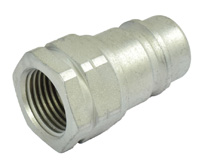 Rückansicht Steckkupplung Typ: HK-A / Stecker