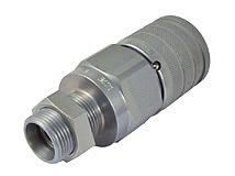 Rückansicht Steckkupplung Typ: HK-F / Muffe