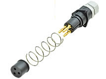 M-E3POL Rückansicht Elektroeinsatz für Multikupplungen