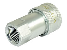 Rückansicht Steckkupplungsmuffe Faster NV-Serie