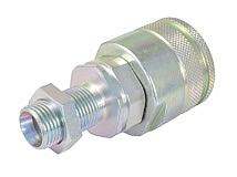 Rückansicht Schraubkupplung Typ: HK-S / Stecker