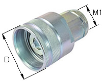 Schraubkupplung Typ: HK-S / Stecker