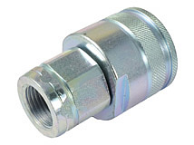 Rückansicht Schraubkupplung Typ: HK-S / Stecker