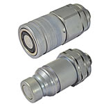 Flachdichtende Steckkupplungen