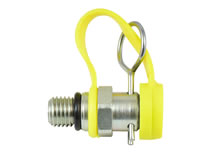 Messanschluss mit Steckkupplung