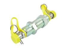 Schottverschraubung mit Steckkupplung Schottverschraubung mit Steckkupplung