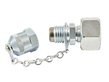 Messanschluss mit Überwurfmutter Messanschluss mit Überwurfmutter