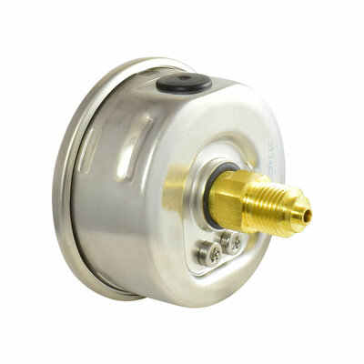 Glyzerinmanometer Ø 63 mm, 0...10bar mit Befestigungsbügel