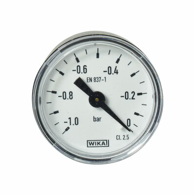 Manometer Ø 40 mm, -1...0bar (Vakuum)