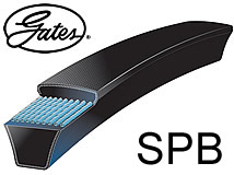 SUPER HC Keilriemen mit SPB Profil SUPER HC Keilriemen mit SPB Profil