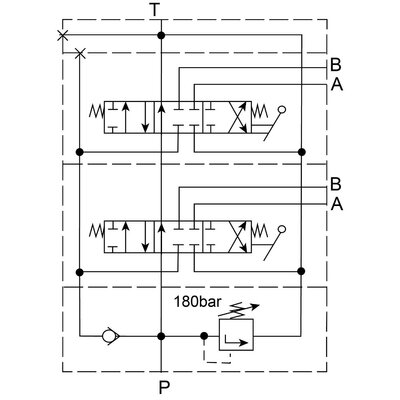 TS-2DFF Schaltzeichen