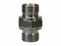 Doppelnippel Edelstahl