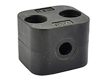 Rohrschelle, Polyamid - schwarz