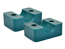 Schellenhälften für Rohrschelle, Serie A, Gr. 1-5 