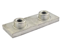  Anschweißplatte, für Rohrschelle Serie C