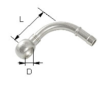 90°-Bogen Ringnippel 