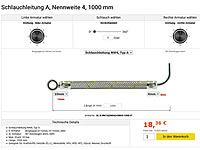 Niederdruckschlauch-Konfigurator