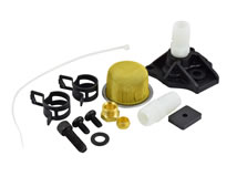 Endplatte mit Saugfilter