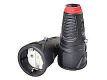 Gummi-Schuko-Dose Gummi-Schuko-Dose