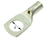 Rohr-Kabelschuh 10mm